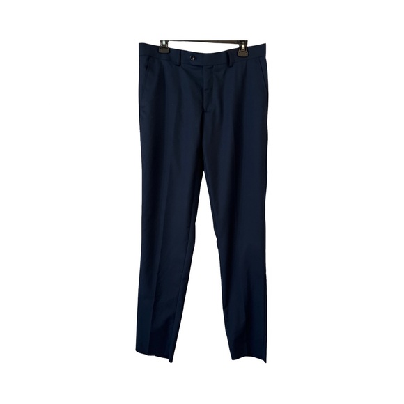 NWOT Men’s Navy Dress Slacks 34W Unhemmed 35” Inseam | Nordstrom Rack - Picture 1 of 3